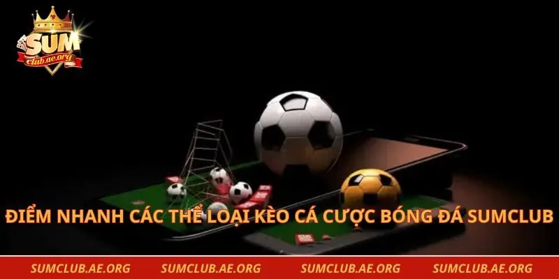 Điểm nhanh các thể loại kèo cá cược bóng đá sumclub