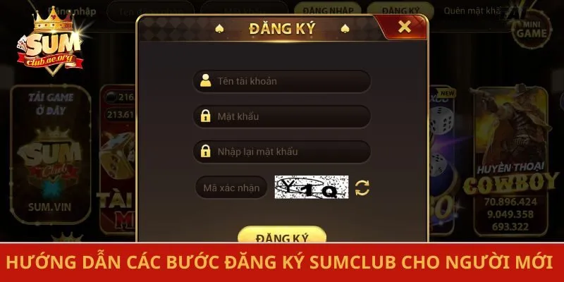 Hướng dẫn các bước đăng ký Sumclub cho người mới