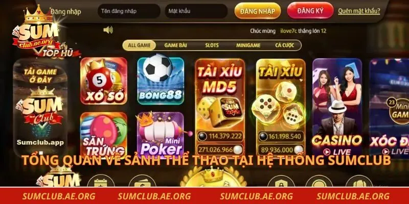 Tổng quan về sảnh thể thao tại hệ thống Sumclub