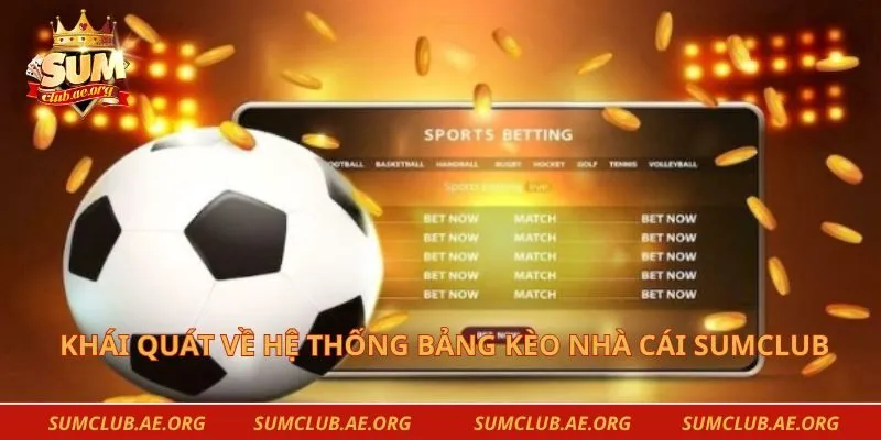 Khái quát về hệ thống bảng kèo nhà cái sumclub