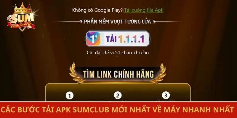 Các bước tải apk Sumclub mới nhất về máy nhanh nhất